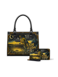 "The King In Yellow" Small Leather Handbag - NEVERMORE DEAL