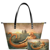 "Mermaid’s Sacrifice" Leather Tote Bag Deal