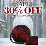 "The Masque Of The Red Death" Circle Crossbody Bag Deal