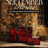 "The Masque Of The Red Death" Leather Handbag Deal