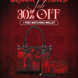 "The Masque Of The Red Death" Small Leather Handbag Deal