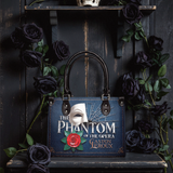 "The Phantom Of The Opera" - Black Interior - Small Leather Handbag - CLEAROUT