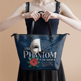 "The Phantom Of The Opera" Leather Tote Bag