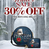 "The Phantom Of The Opera" Circle Crossbody Bag Deal