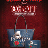 "The Phantom Of The Opera" Leather Tote Bag Deal