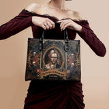 "The Picture Of Dorian Gray" - Black Interior - Leather Handbag