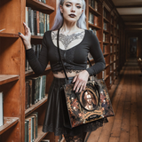 "The Picture Of Dorian Gray" - Black Interior - Leather Handbag
