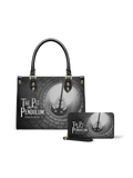 "The Pit And The Pendulum" Small Leather Handbag - NEVERMORE DEAL