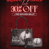 "The Pit And The Pendulum" Small Leather Handbag Deal