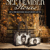 "The Raven" Small Leather Handbag Deal