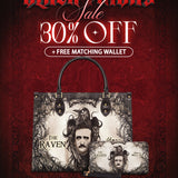 "The Raven" Leather Handbag Deal
