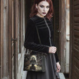 "The Shadow Over Innsmouth" - Black Interior - Small Leather Handbag - CLEAROUT