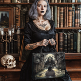 "The Shadow Over Innsmouth" - Black Interior - Leather Handbag