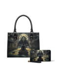 "The Shadow Over Innsmouth" Small Leather Handbag - NEVERMORE DEAL