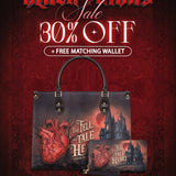 "The Tell-Tale Heart" Leather Handbag Deal