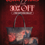 "The Tell-Tale Heart" Leather Tote Bag Deal
