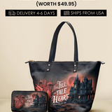 The Tell Tale Heart Leather Tote Bag Deal