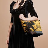 "The Yellow Wallpaper" Leather Tote Bag