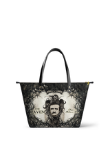 "The Raven" Leather Tote Bag
