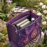 “We're All Mad Here” Applique Leather Handbag Pre-order
