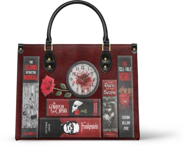 The Crimson Codex Handbag