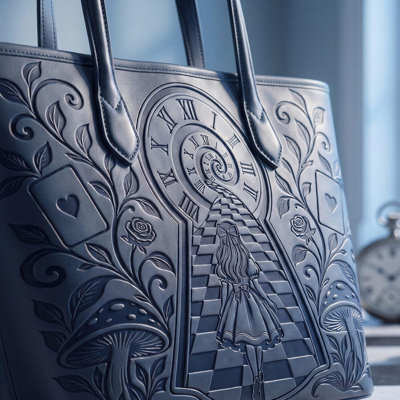 Embossed leather close-up preview