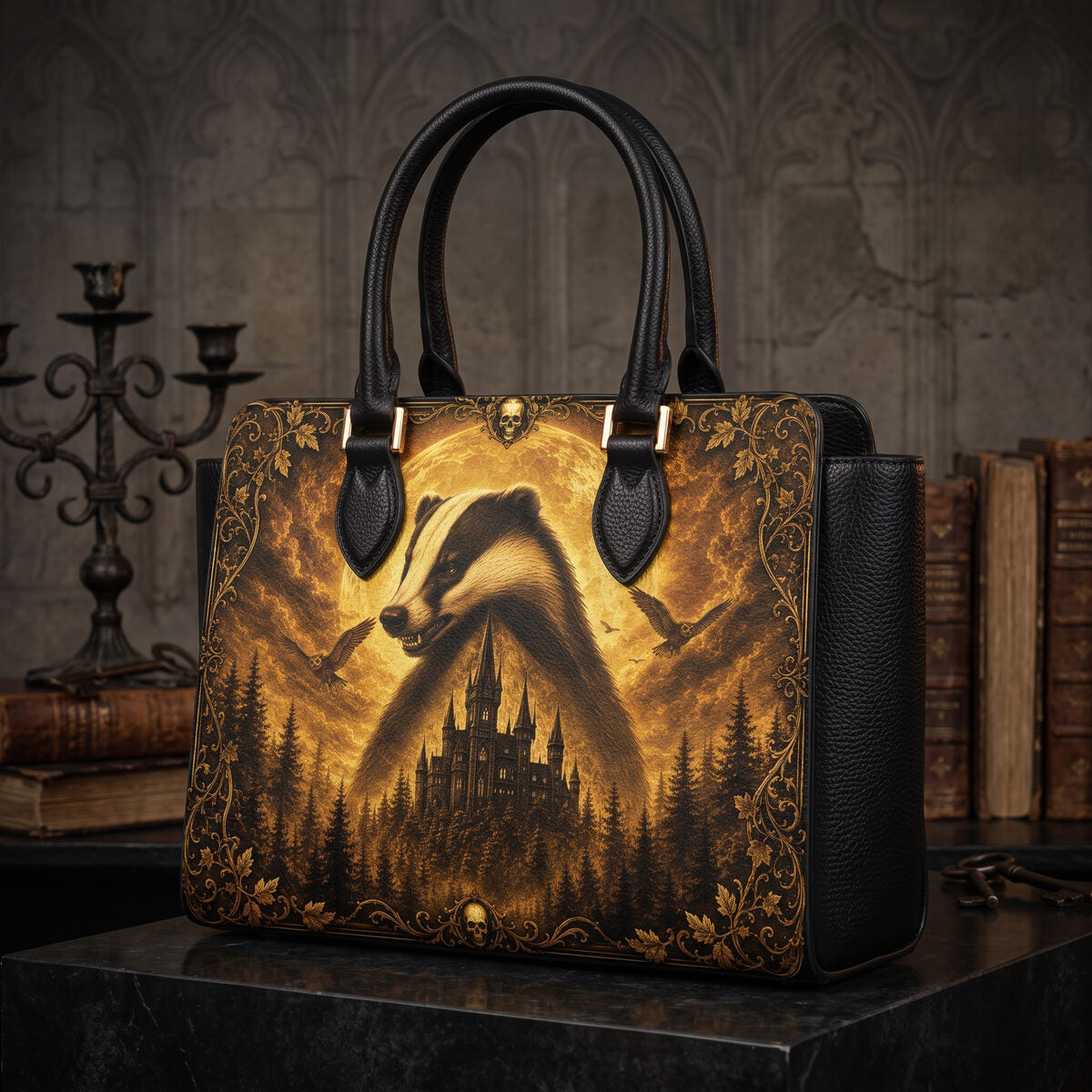 The Loyal Badger Vesper handbag — full view