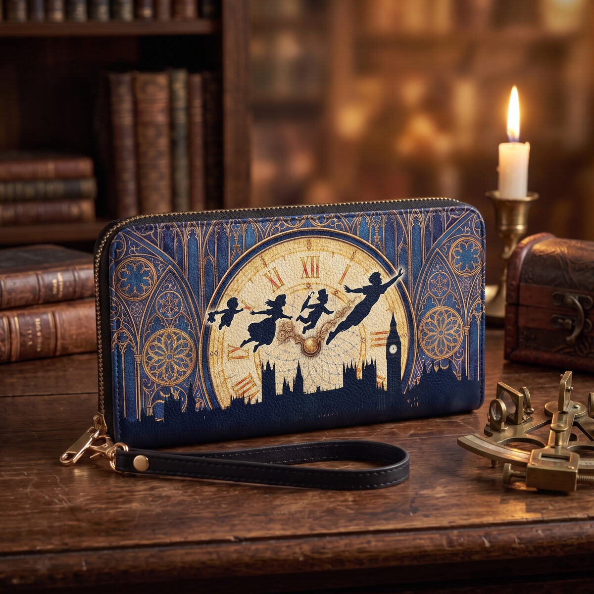 Peter Pan wallet — full view