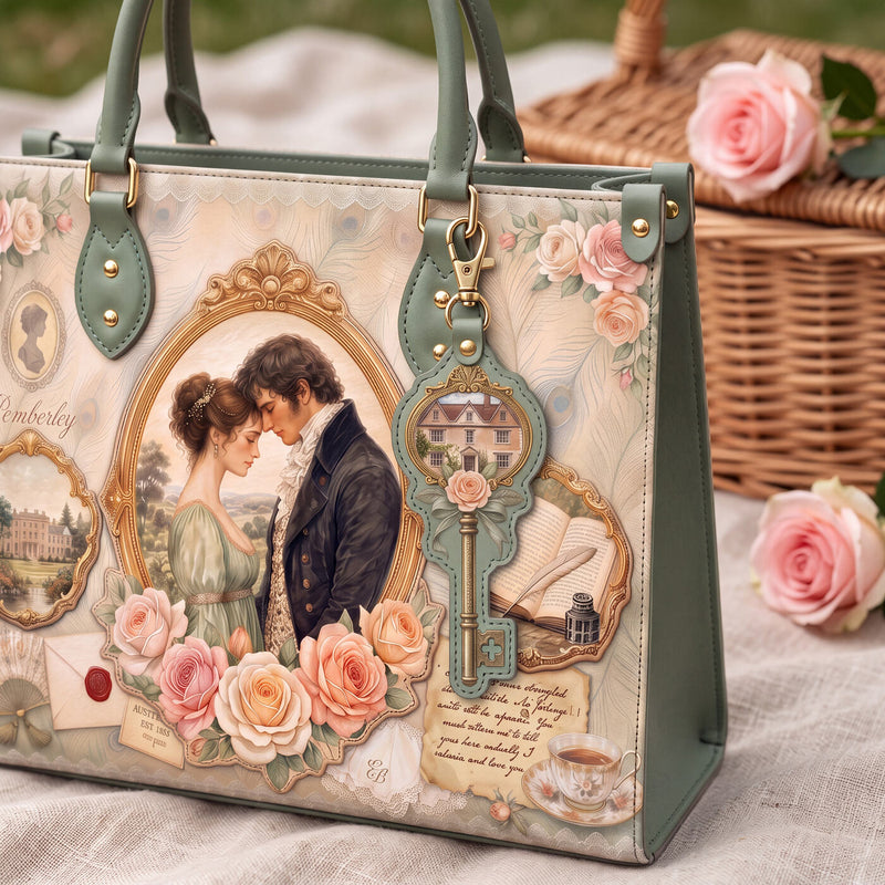 Austen Charm #4 on the Austen's Quill handbag