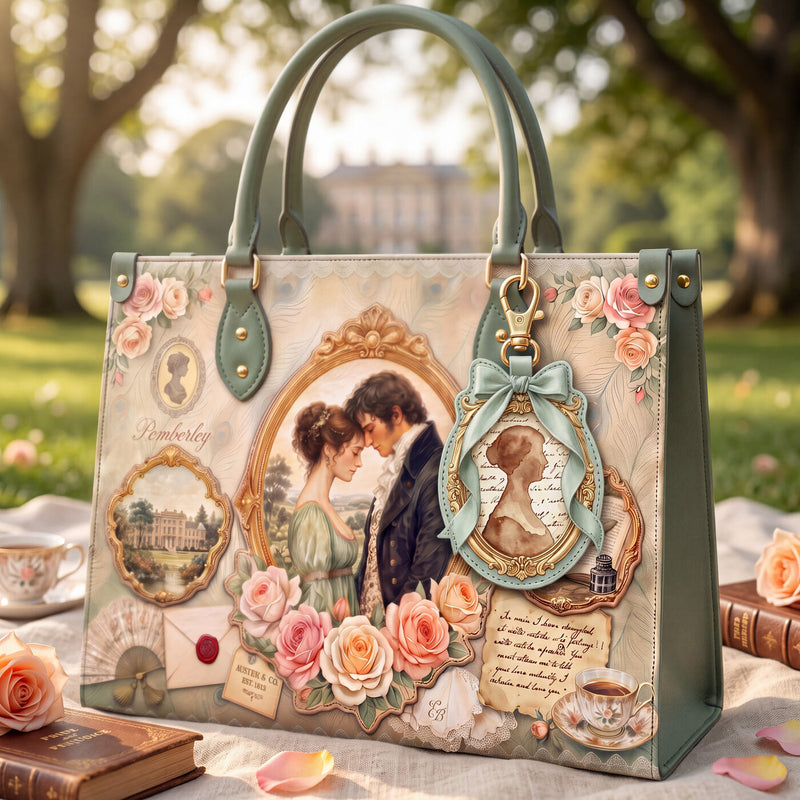 Austen Charm #5 on the Austen's Quill handbag