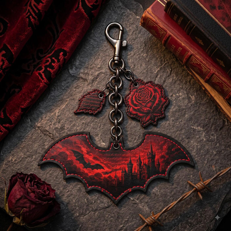 Dracula charm #1 — close-up detail