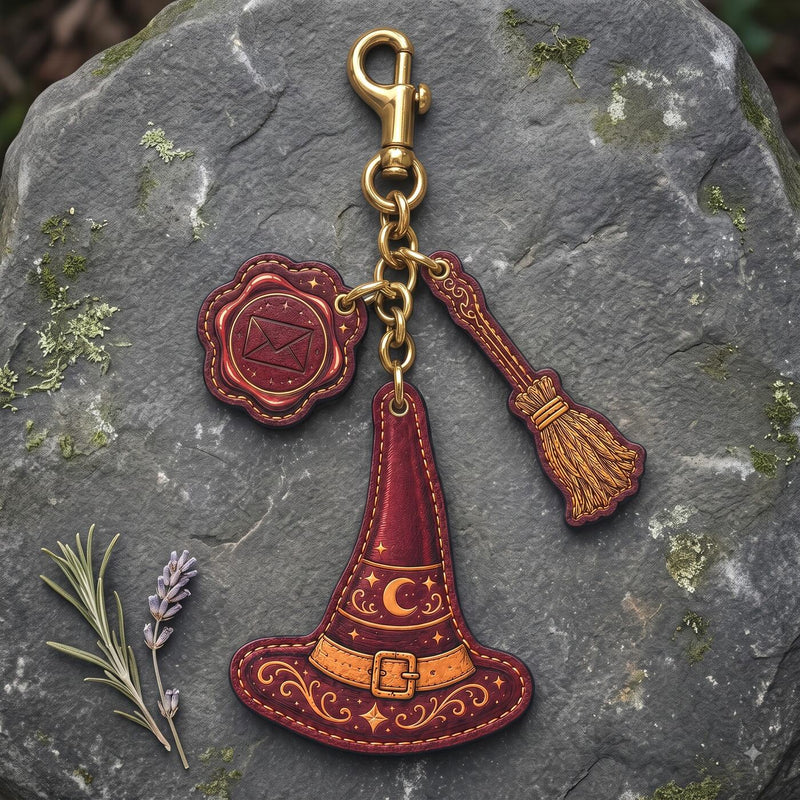 Owl Post Charm #6 — close-up detail