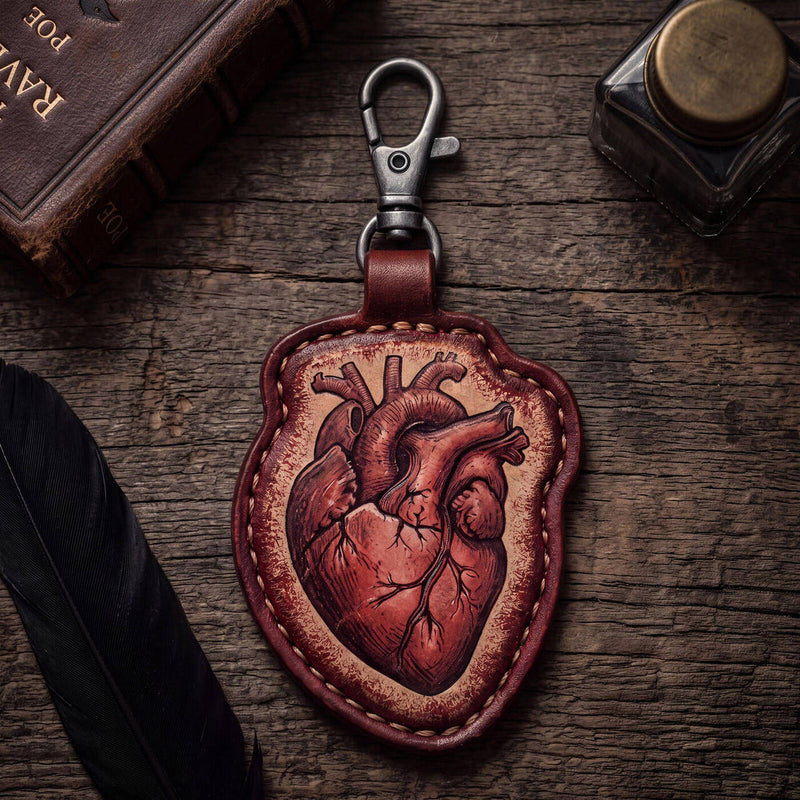 Poe charm #5 — close-up detail