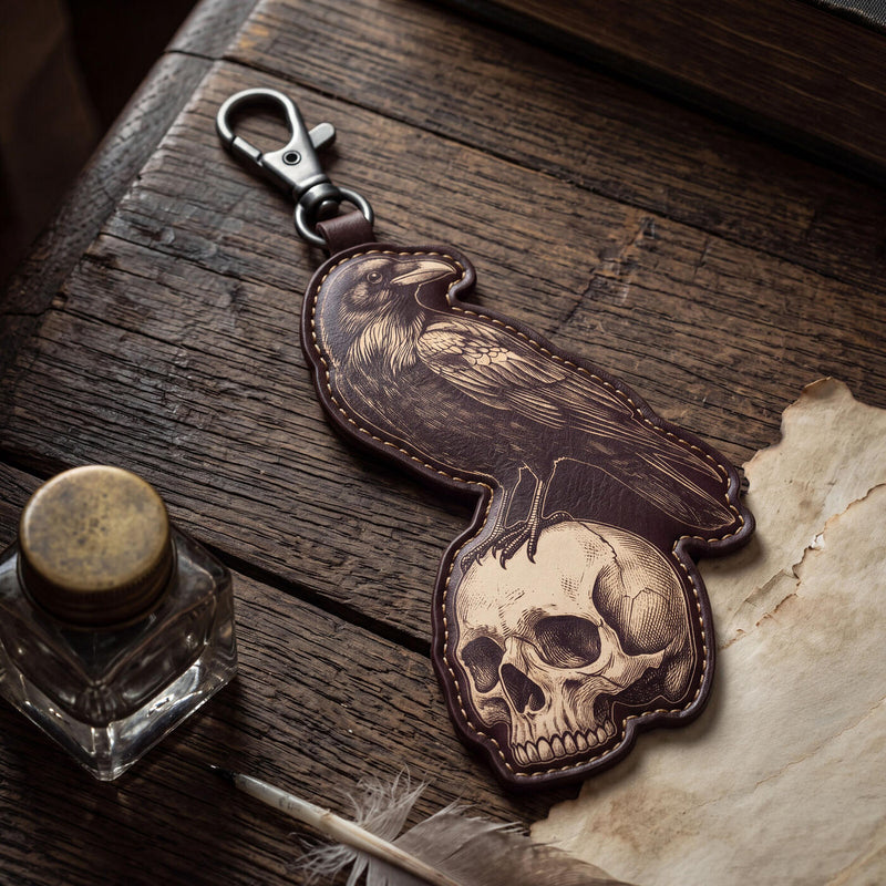 Poe charm #6 — close-up detail