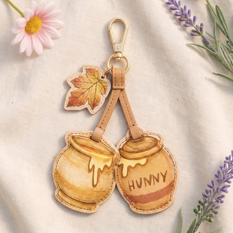 Pooh Charm #1 — close-up detail