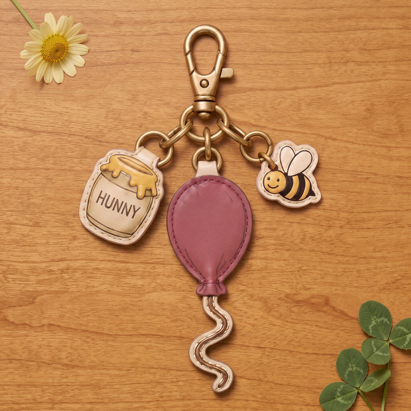 Pooh Charm #3 — close-up detail